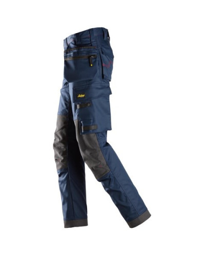 Work trousers with stretch and holster pockets