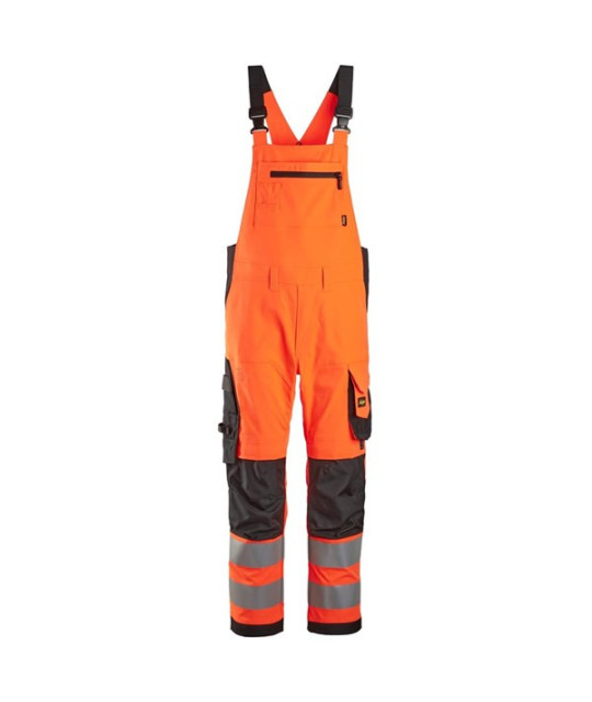 Snickers Workwear Varselhängselbyxor, klass 2