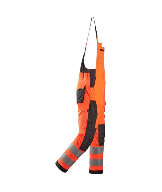 Snickers Workwear Varselhängselbyxor, klass 2