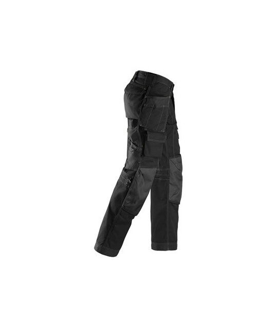 Flooring trousers with holster pockets, Ripstop