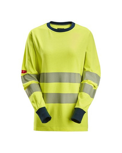 Långärmad T-shirt Dam, varsel klass 3/2