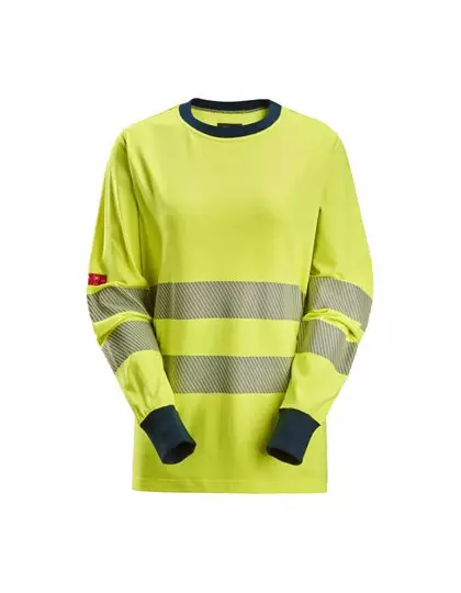 Långärmad T-shirt Dam, varsel klass 3/2