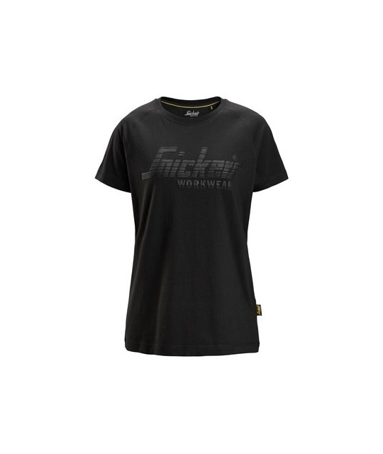 Kortärmad T-shirt Dam, med Logo