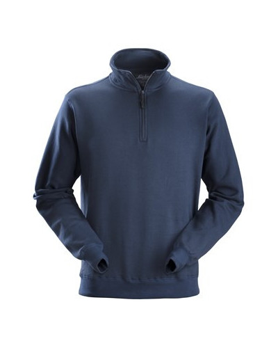 Snickers Workwear Sweatshirt med halvlång dragkedja