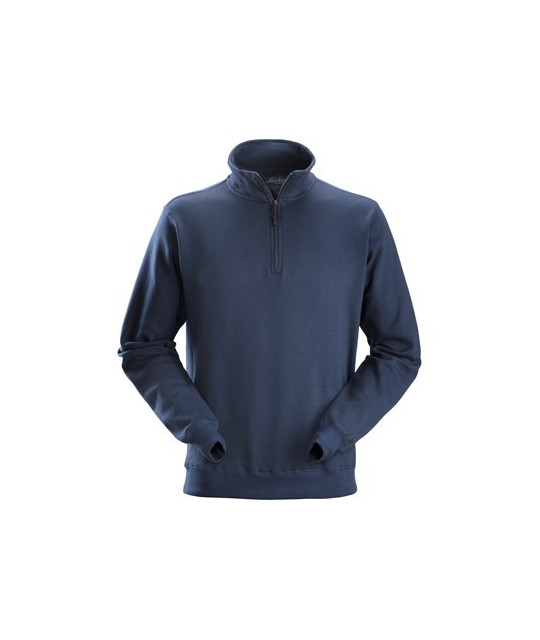 Snickers Workwear Sweatshirt med halvlång dragkedja