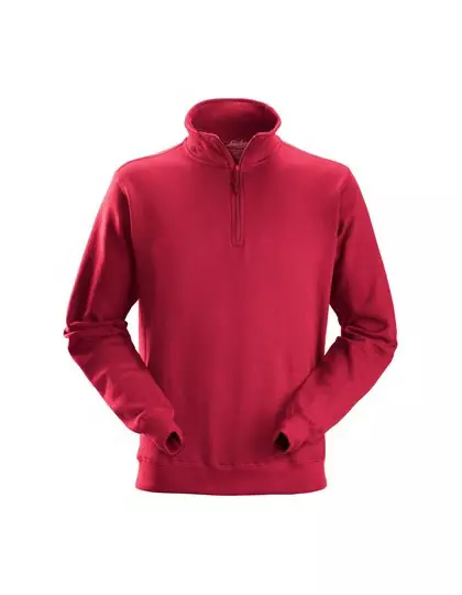 Snickers Workwear Sweatshirt med halvlång dragkedja