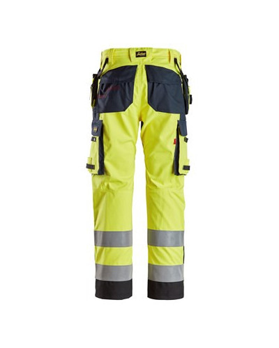 High-visibility trousers with holster pockets, 2 o'clock