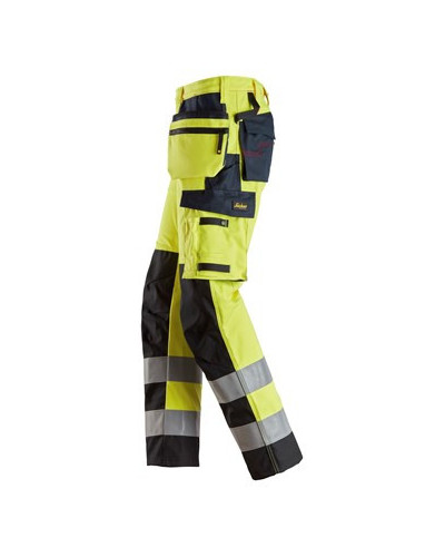 Snickers Workwear Varselbyxa med hölsterfickor, klass 2