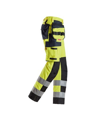 Snickers Workwear Varselbyxa med hölsterfickor, klass 2