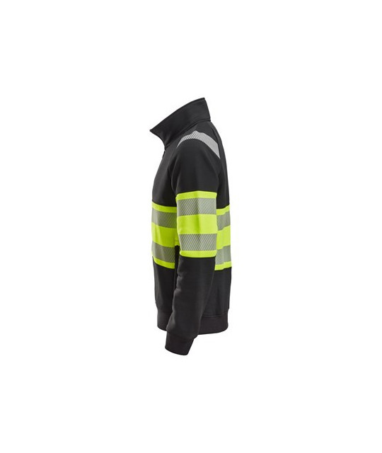 High-visibility jacket with full-length zipper, class 1