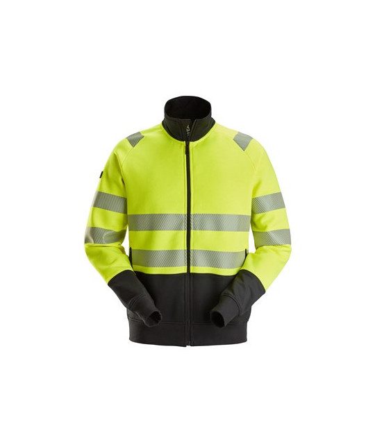 Snickers Workwear Varseljacka med hellång dragkedja, varsel klass 2