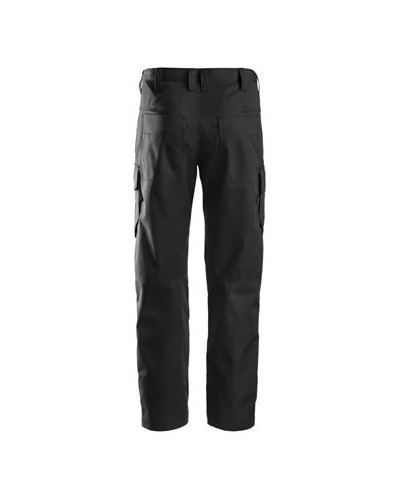 Service trousers with knee pad pockets