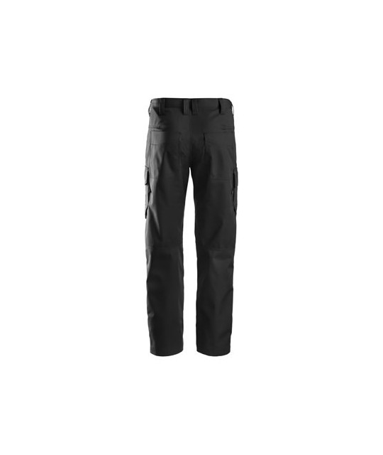 Service trousers with knee pad pockets