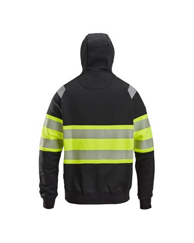 Snickers Workwear Varselhuvtröja med hellång dragkedja, varsel klass 1