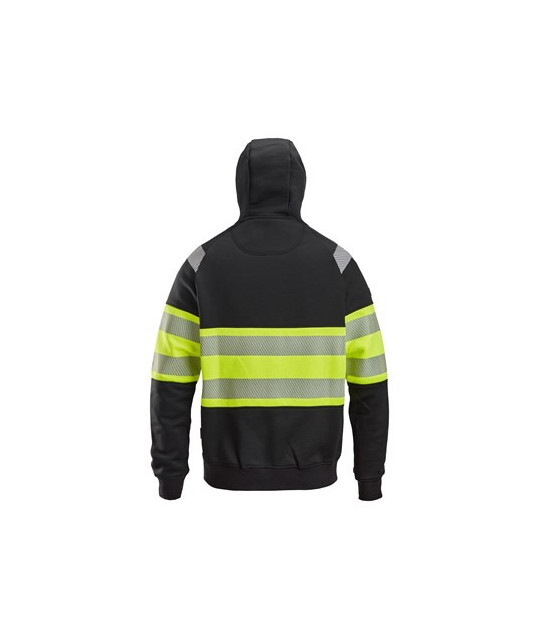 Snickers Workwear Varselhuvtröja med hellång dragkedja, varsel klass 1