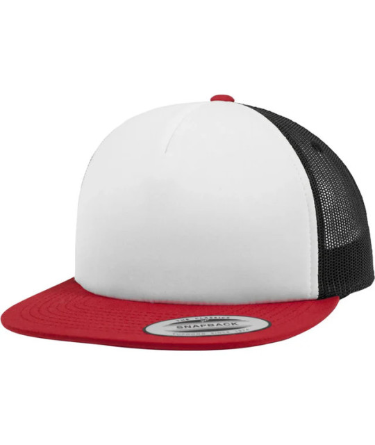 Flexfit Yupoong Foam Trucker with White Front