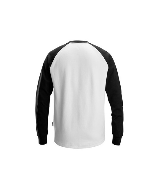 Two-tone sweatshirt