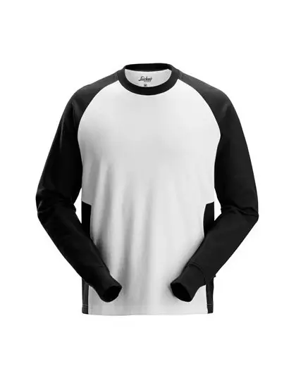 Two-tone sweatshirt