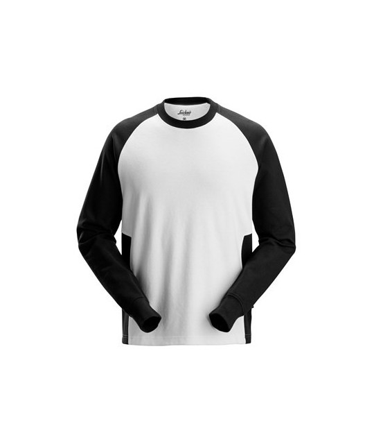 Two-tone sweatshirt