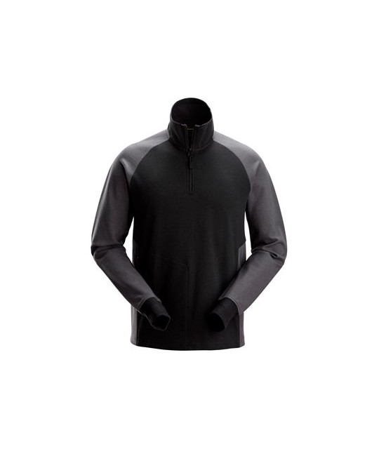 Snickers Workwear Tvåfärgad sweatshirt med dragkedja