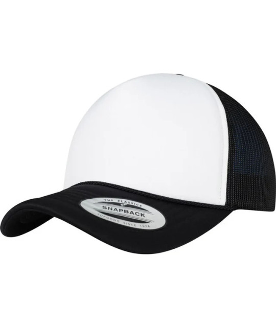Flexfit Yupoong Foam Trucker Cap Curved Visor