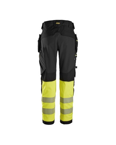 Snickers Workwear Byxa med stretch och hölsterfickor, varsel klass 1
