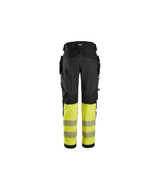 Snickers Workwear Byxa med stretch och hölsterfickor, varsel klass 1