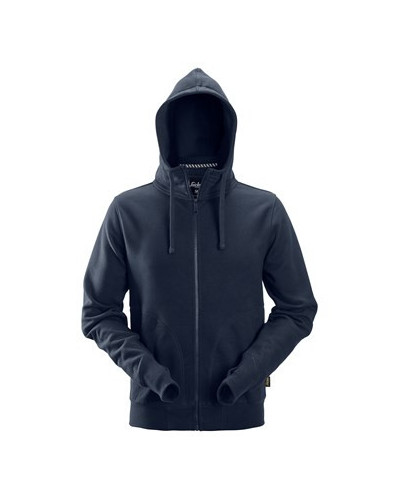 Hoodie, full-length zipper