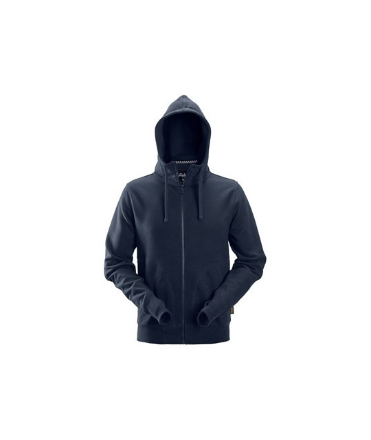 Hoodie, full-length zipper