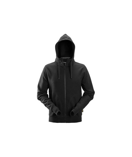 Hoodie, full-length zipper