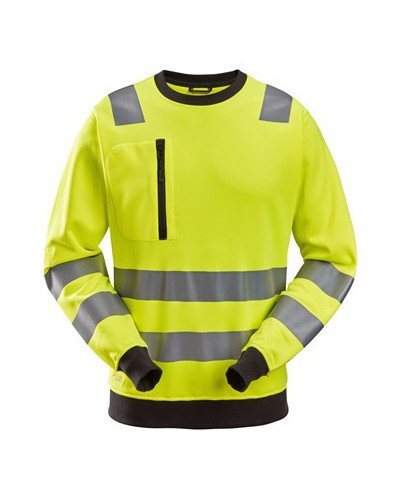 High-visibility sweatshirt, class 2/3