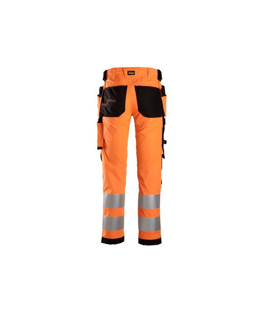 Snickers Workwear Varselbyxa med stretch och hölsterfickor, varsel ...