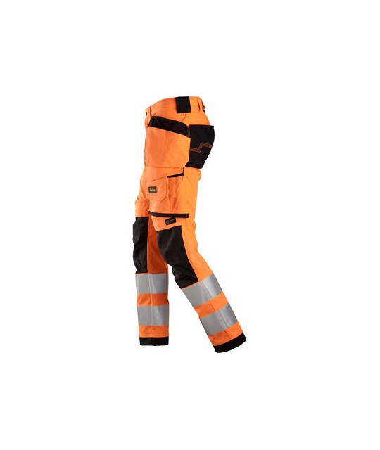 Snickers Workwear Varselbyxa med stretch och hölsterfickor, varsel ...