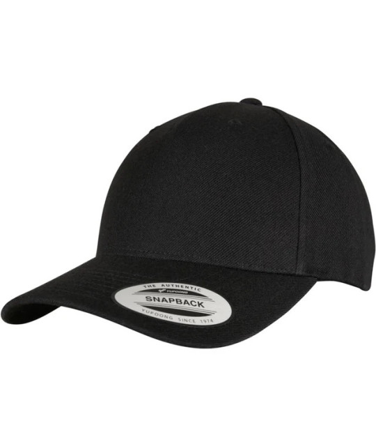 Flexfit Yupoong YP Classic 5-Panel Prem Curved Visor Snapback Cap