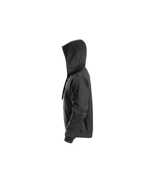 Hooded sweatshirt with zipper