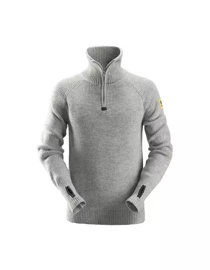 ½-zip Wool Sweater