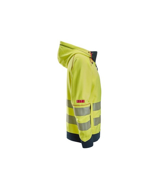 ProtecWork hooded jacket with arc flash protection, high visibility class 3/2