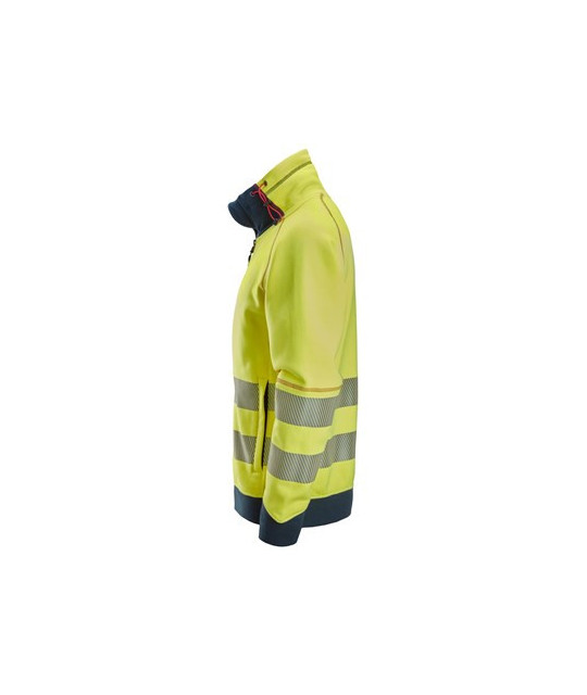 ProtecWork sweatshirt with full-length zipper and arc flash protection, high visibility class 3/2