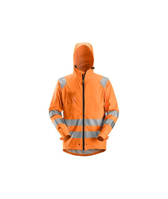 High Visibility PU Rain Jacket, Class 3