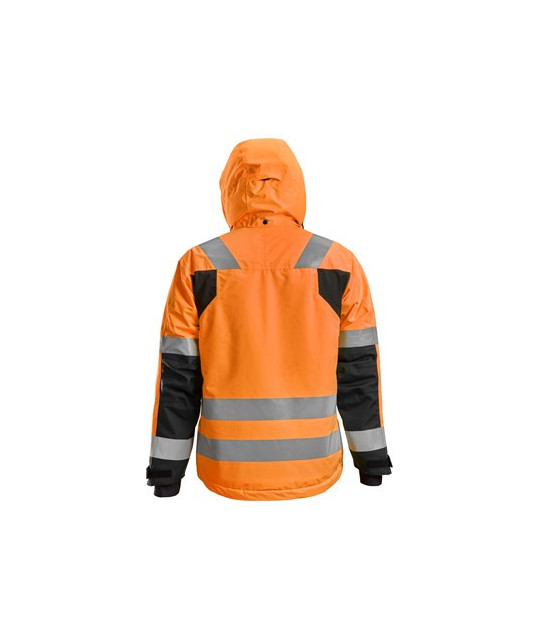 Lined high-visibility jacket, class 3