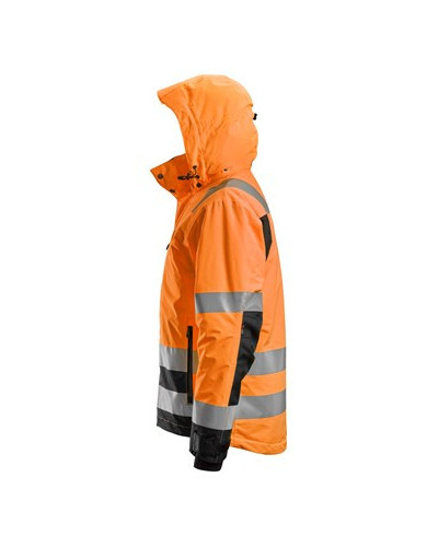Lined high-visibility jacket, class 3