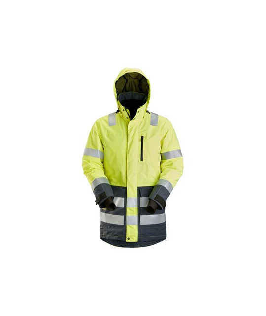 Waterproof high visibility Parka, KL 3