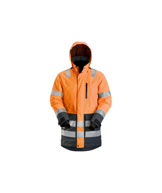 Waterproof high visibility Parka, KL 3