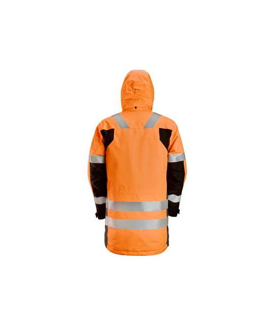Snickers Workwear Vattentät parka, varsel klass 3
