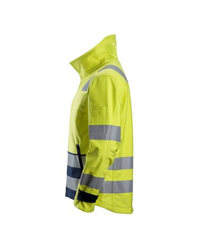 Softshell jacket warning, 3 o'clock