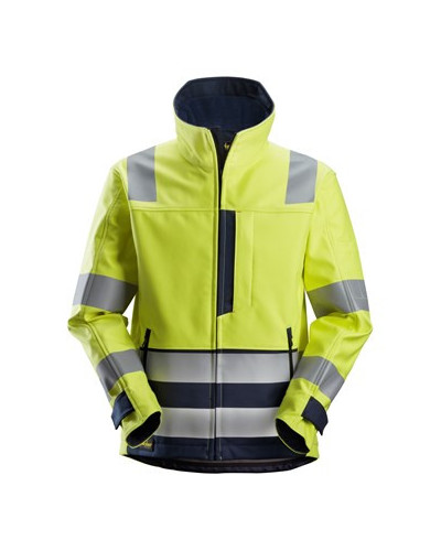 Softshell jacket warning, 3 o'clock