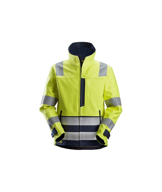 Snickers Workwear Softshelljacka, varsel klass 3