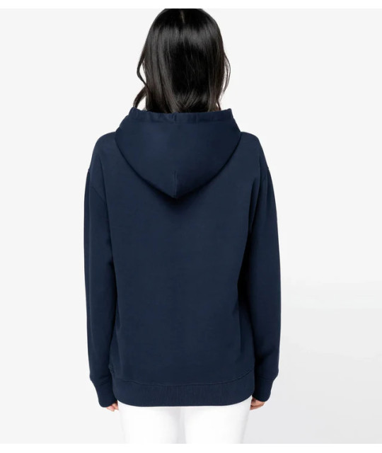 Native Spirit Unisex hoodie i ekologisk bomull med French Terry fle...