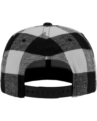 Checked Flanell Snapback