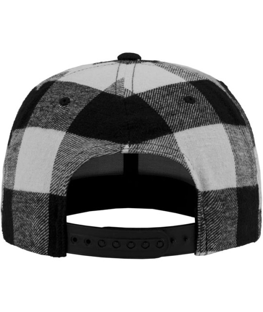 Checked Flanell Snapback